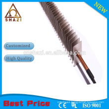 finned convection air heater heating element